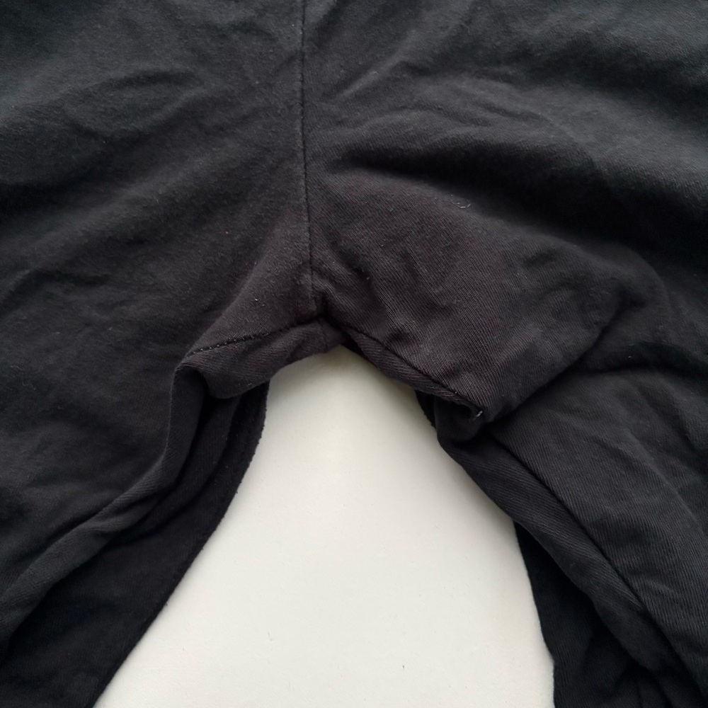 2 Target Mossimo Black Cotton Leggings Waist Band Bundle - Picture 8 of 12